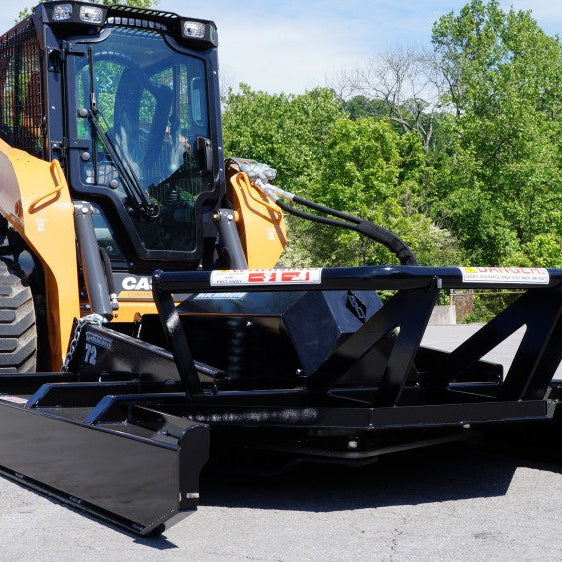 Brush Cutter Skid Steer Attachment by Blue Diamond