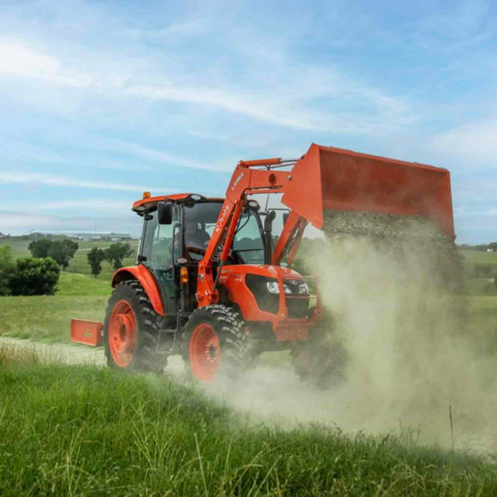 Kubota Tractor with bucket attachment