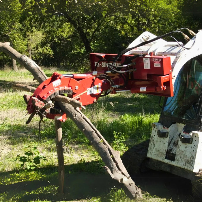 EZ SPOT UR 3-Finger Rock and Tree Hand Skid Steer Grapple Attachment
