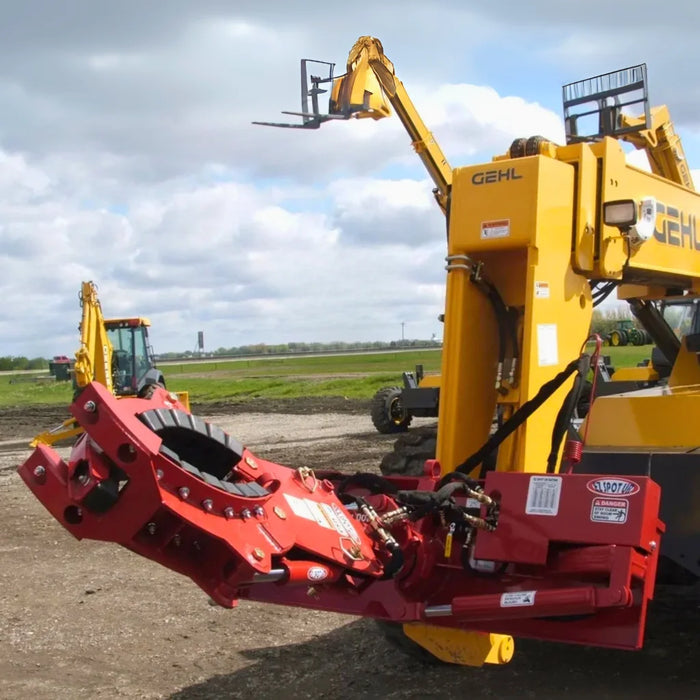 EZ SPOT UR 3-Finger Rock and Tree Hand Skid Steer Grapple Attachment