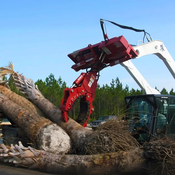 EZ SPOT UR 3-Finger Rock and Tree Hand Skid Steer Grapple Attachment