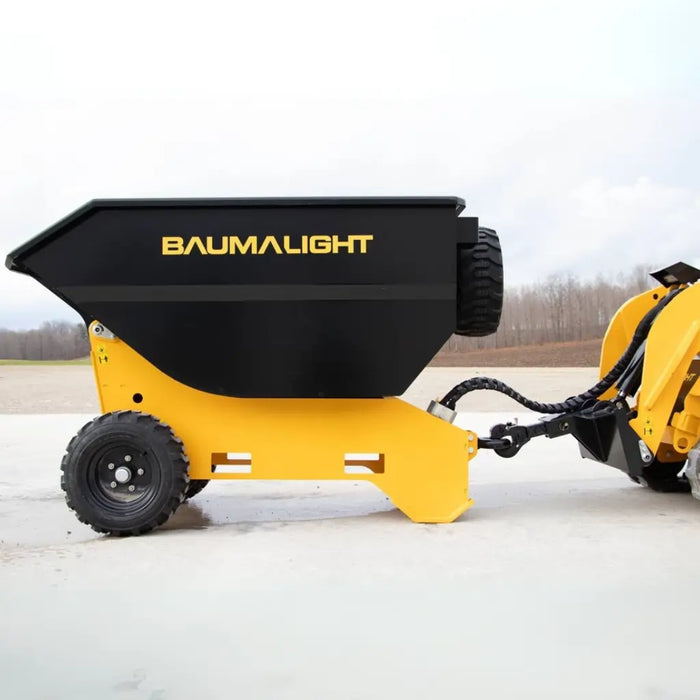 Baumalight DW51QT Mini Wheeled Tow Behind Dumper for Mini Skid Steers
