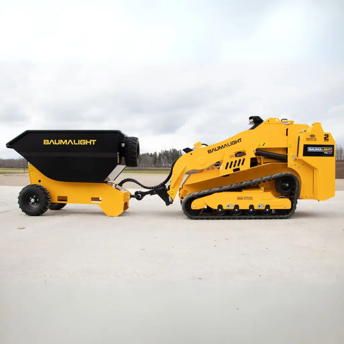 Baumalight DW51QT Mini Wheeled Tow Behind Dumper for Mini Skid Steers
