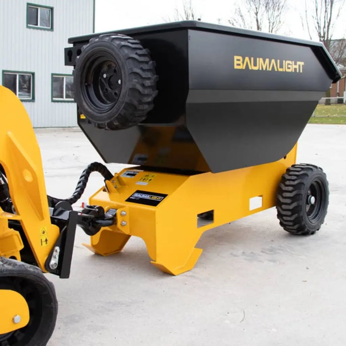 Baumalight DW51QT Mini Wheeled Tow Behind Dumper for Mini Skid Steers