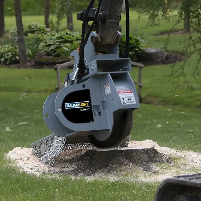 Baumalight GXM350 Stump Grinder For 1.5 - 4 Ton Excavators