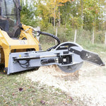 Baumalight S22 Stump Grinder With 12V Swing Actuator For Skid Steers