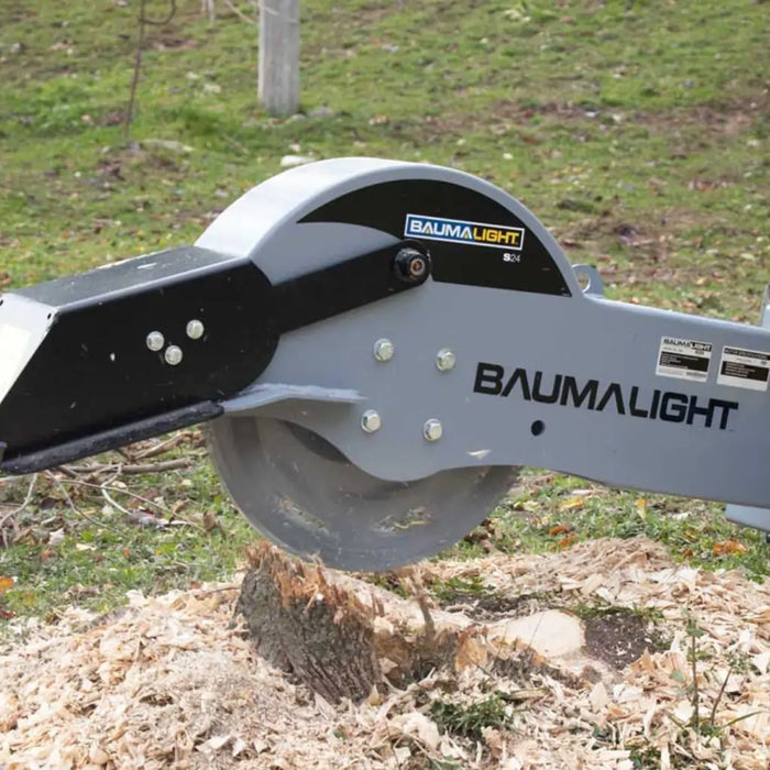 Baumalight S24 Stump Grinder With Swing Cylinder For Skid Steers