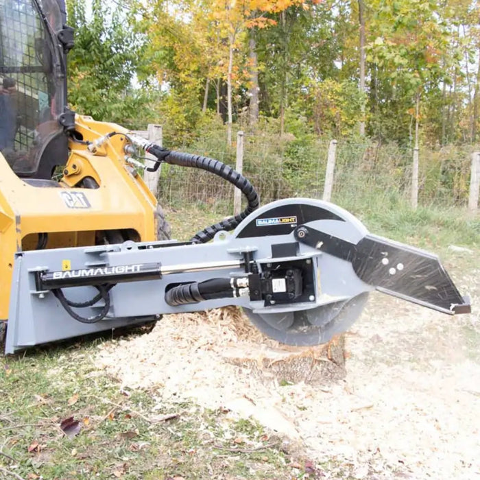 Baumalight S24 Stump Grinder With Swing Cylinder For Skid Steers