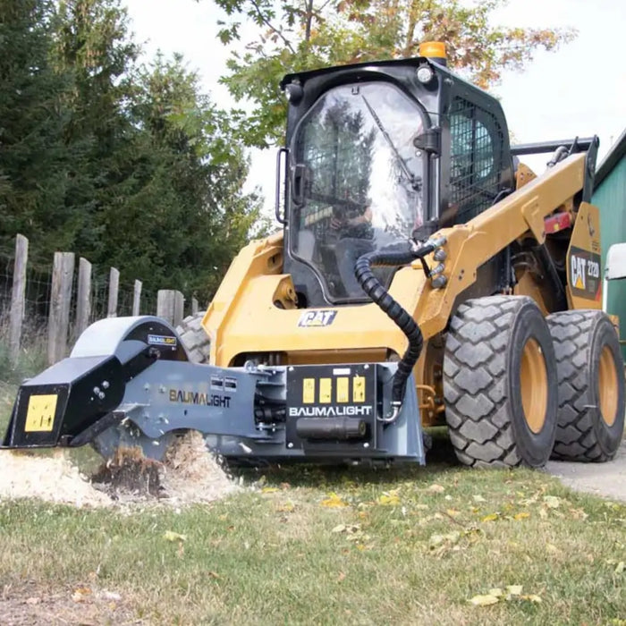 Baumalight S24 Stump Grinder With Swing Cylinder For Skid Steers