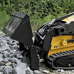 Blue Diamond Mini Skid Steer 4-In-1 Bucket