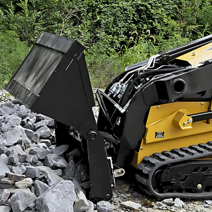 Blue Diamond Mini Skid Steer 4-In-1 Bucket