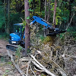 Blue Diamond Mini Excavator Brush Cutter - Heavy Duty
