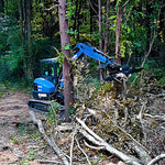 Blue Diamond Mini Excavator Brush Cutter - Heavy Duty