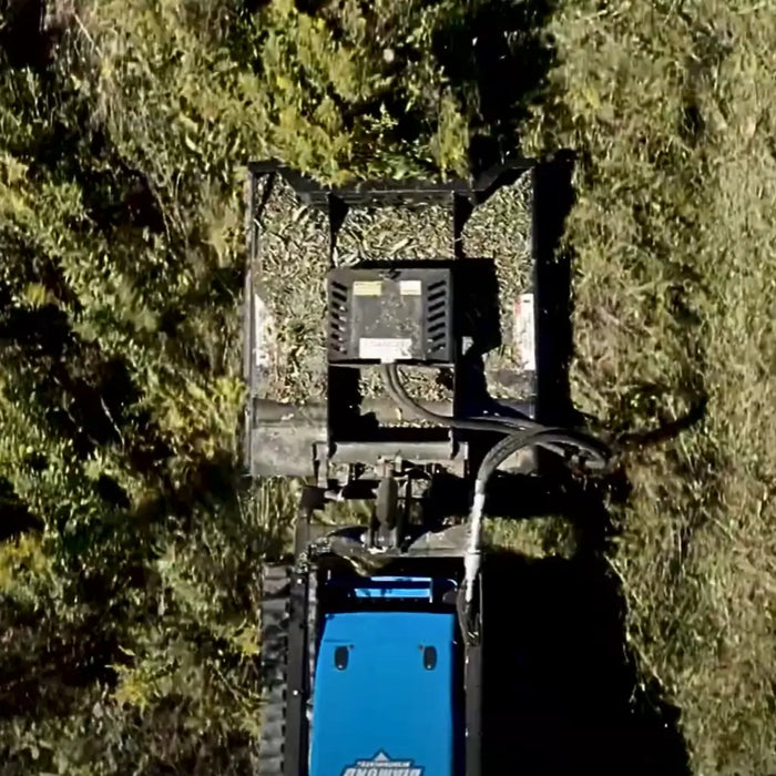 Blue Diamond Mini Brush Cutter Open Front - Series 2