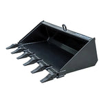Blue Diamond Mini Skid Steer Bucket - Low Profile
