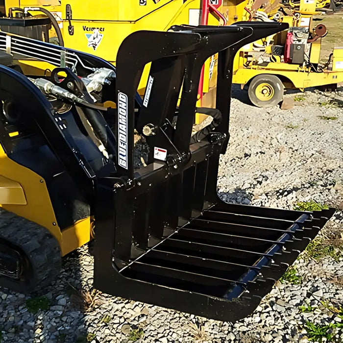 Blue Diamond Mini Skid Steer Root Grapple