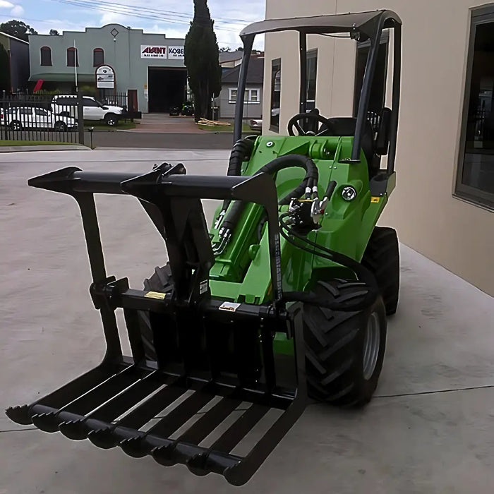 Blue Diamond Mini Skid Steer Root Grapple