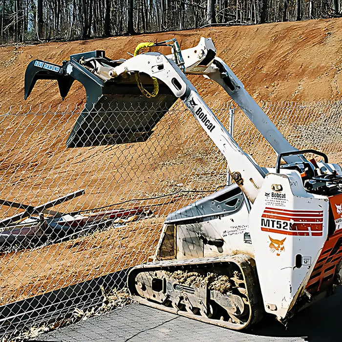 Blue Diamond Mini Skid Steer Root Grapple