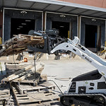 Blue Diamond Mini Skid Steer Root Grapple