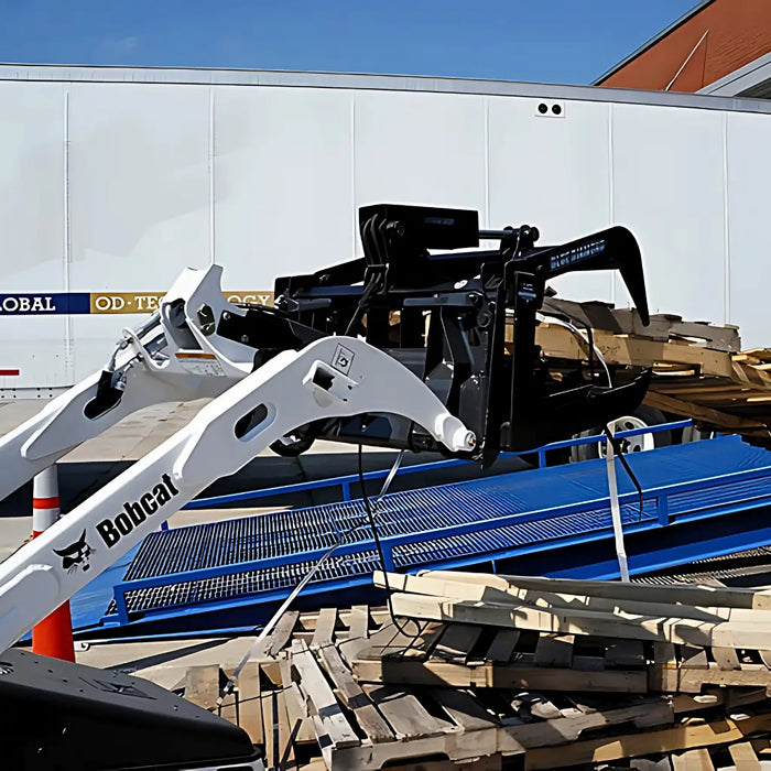 Blue Diamond Mini Skid Steer Root Grapple