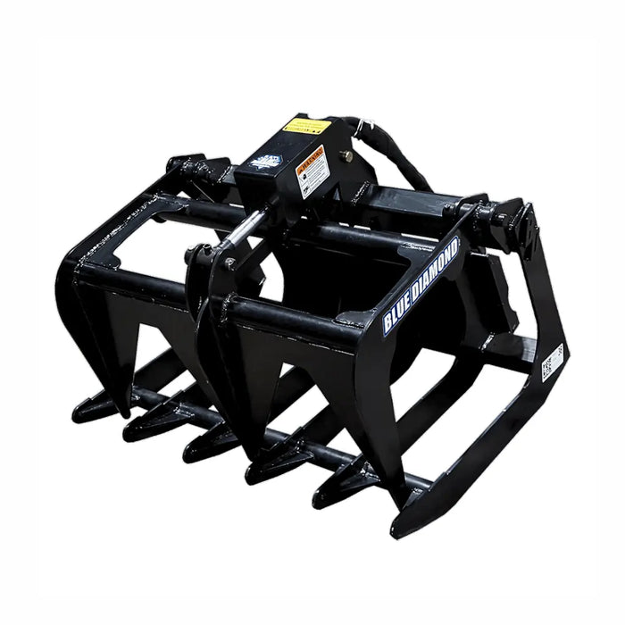 Blue Diamond Mini Skid Steer Root Grapple