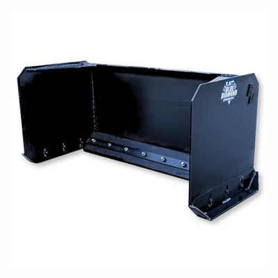 Blue Diamond Mini Skid Steer Snow Pusher