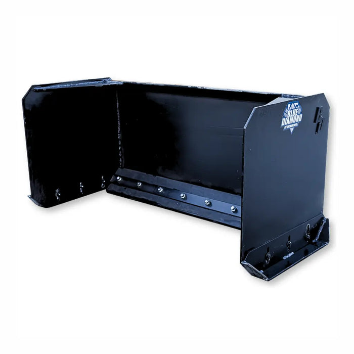 Blue Diamond Mini Skid Steer Snow Pusher
