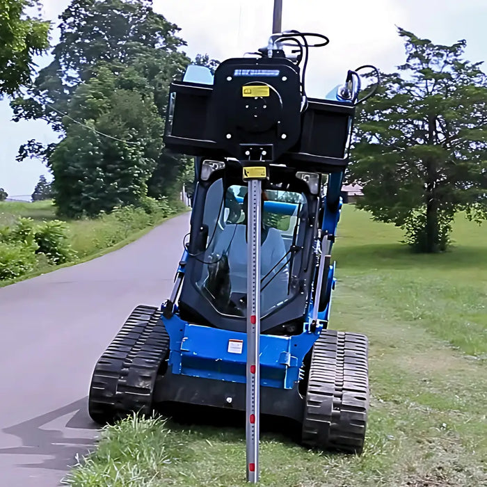 Blue Diamond Vibratory Post Driver with Tilt - Series 2