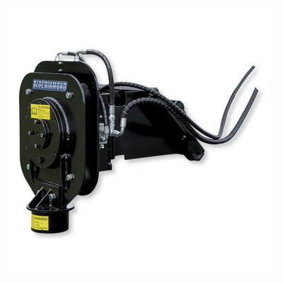 Blue Diamond Vibratory Post Driver with Tilt - Series 2