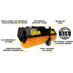 Digga Manual Pivot Angle Broom Attachment for Skid Steer