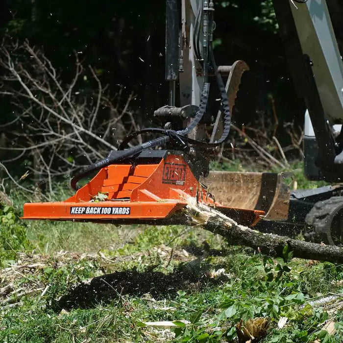 Excavator Cyclone Rotary Brush Mower