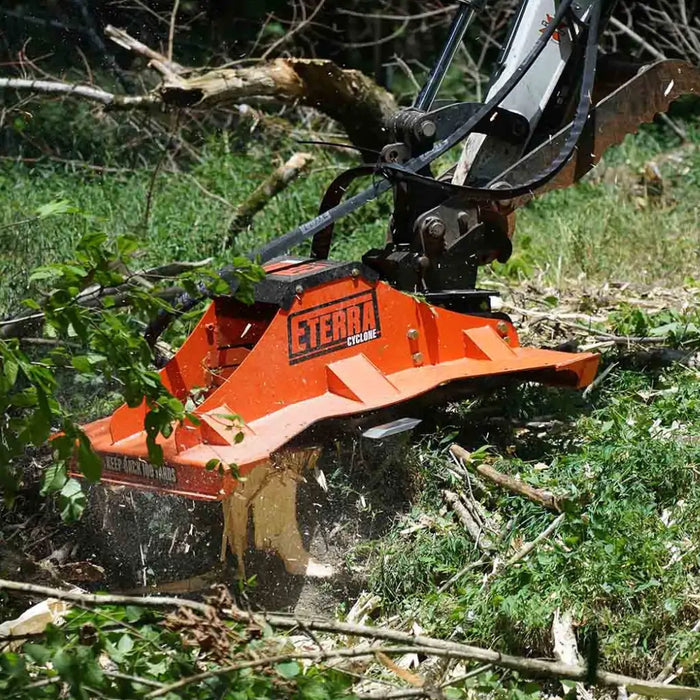 Excavator Cyclone Rotary Brush Mower
