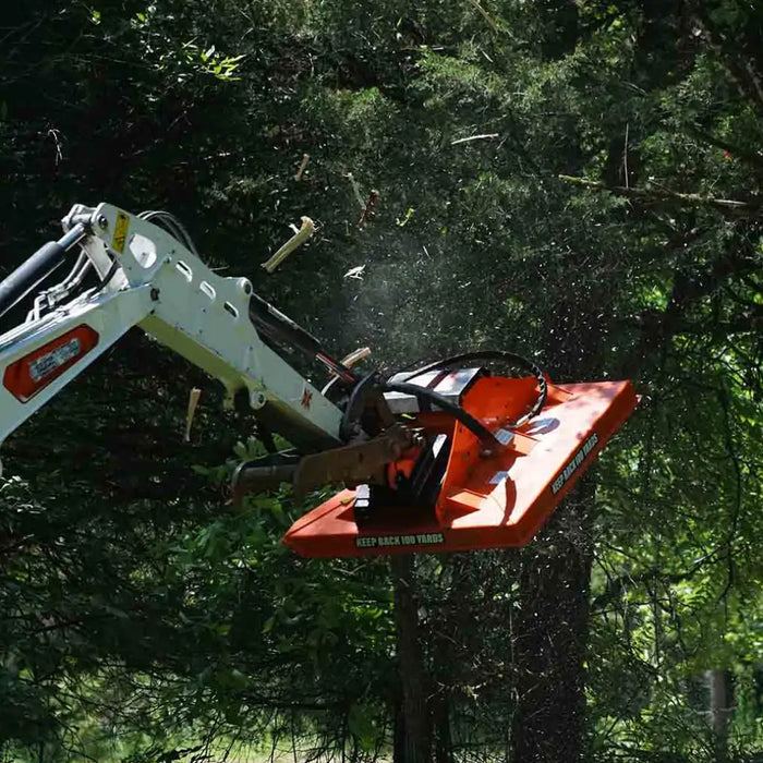 Excavator Cyclone Rotary Brush Mower
