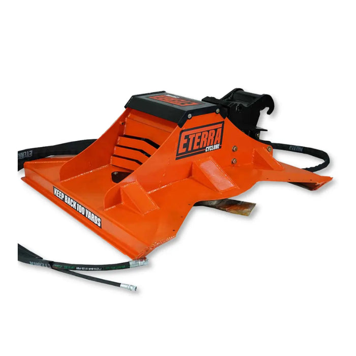 Excavator Cyclone Rotary Brush Mower
