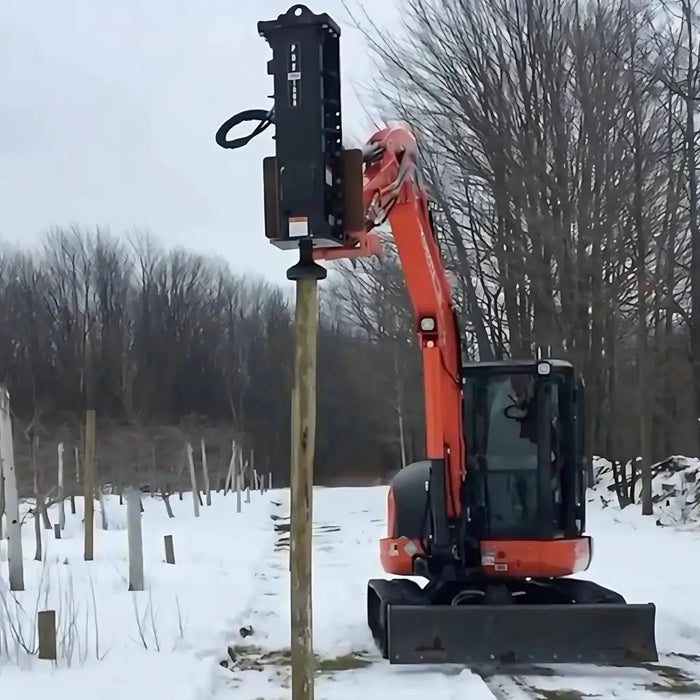 Excavator PDX-1000 Post Driver