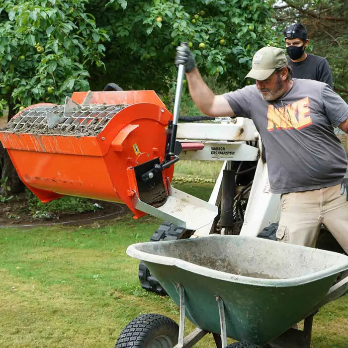Mini Skid Steer Hurricane Concrete Mixer