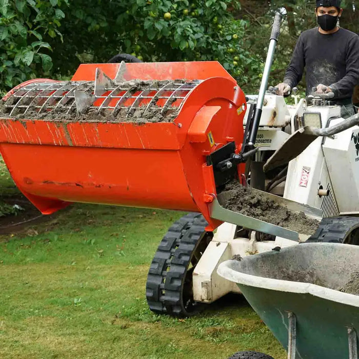 Mini Skid Steer Hurricane Concrete Mixer