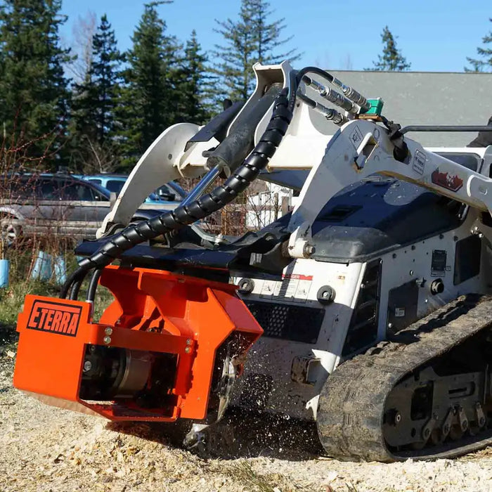Vortex Mini Skid Steer Stump Grinder