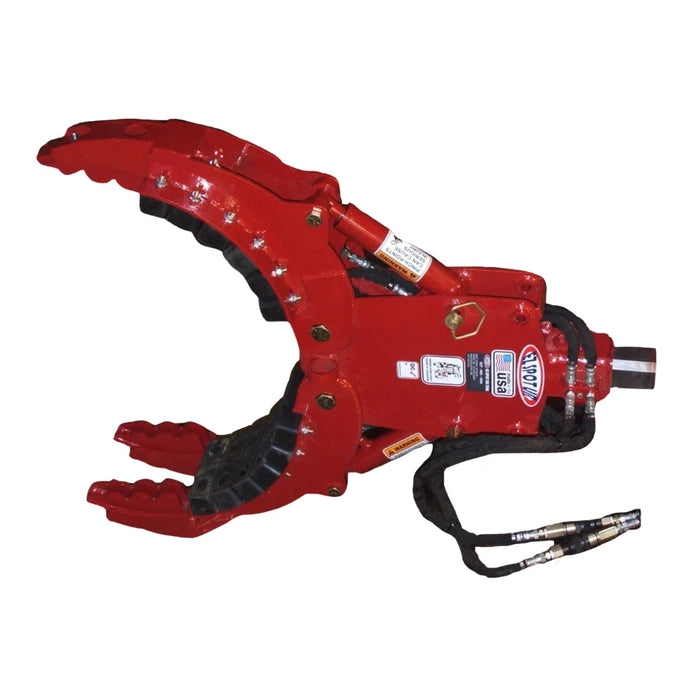 EZ SPOT UR 3-Finger Rock and Tree Hand Skid Steer Grapple Attachment