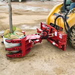 EZ SPOT UR 5-Finger Rock and Tree Hand Skid Steer Grapple Attachment