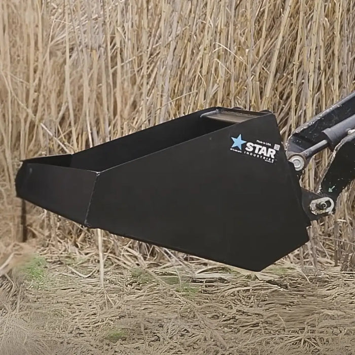 Star Industries Mini Skid Steer Concrete Placement Bucket