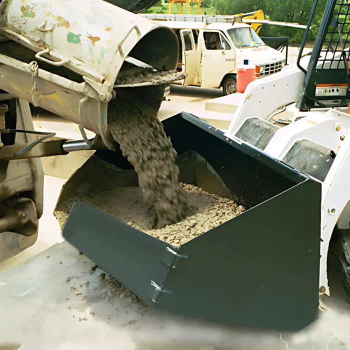 Star Industries Skid Steer Concrete Placement Bucket