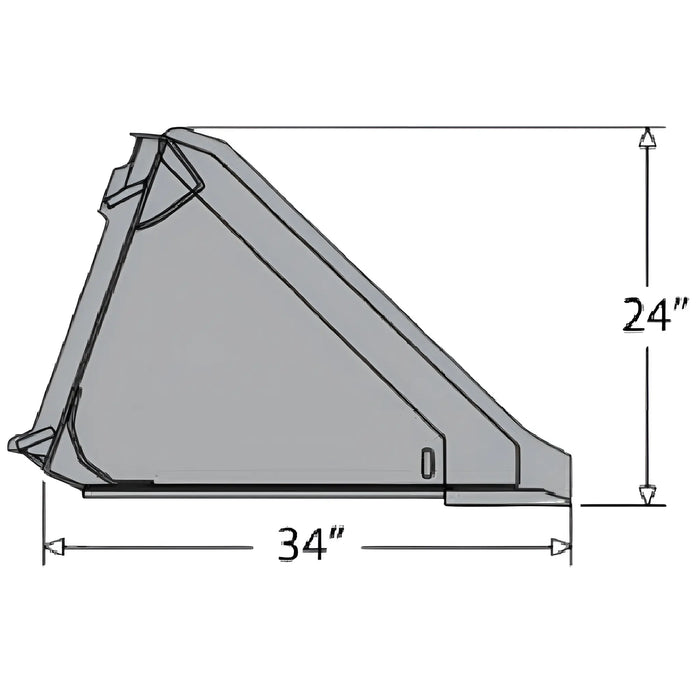 Star Industries Extreme Duty Skid Steer Bucket
