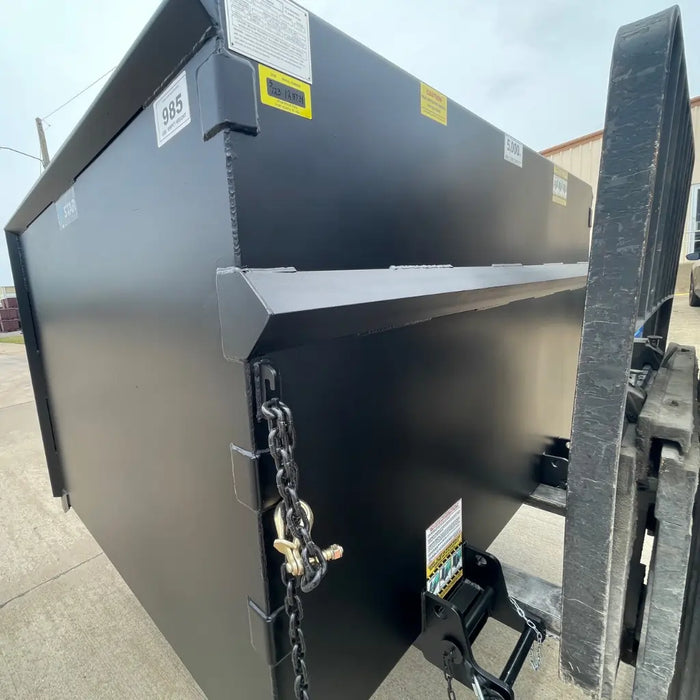 Star Industries Heavy Duty Forklift Trash Hopper