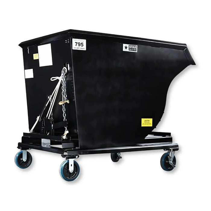 Star Industries Forklift Self-Dumping Trash Hopper