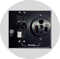 50-Amp Welder Receptacle