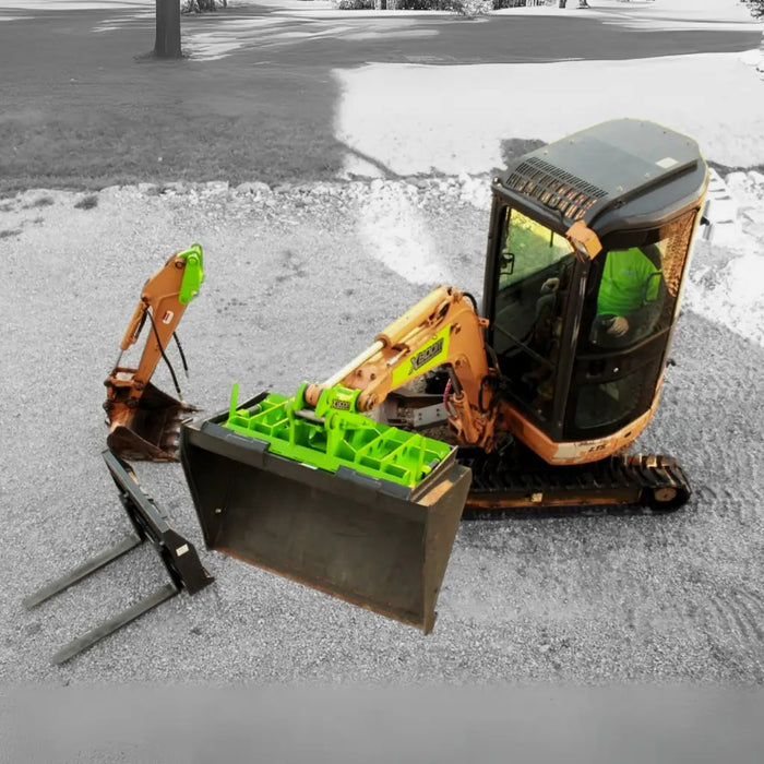 Amulet XBOOM Excavator To Skid Steer Adapter System