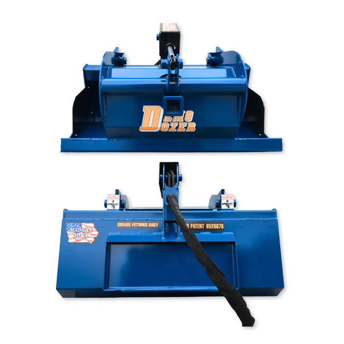 Demo Dozer Mini Skid Steer Multi-Functional Grapple Attachment