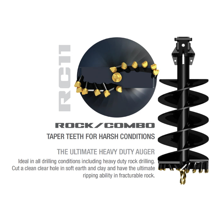 Digga RC11 Heavy Duty Rock / Earth Combo Auger Bit