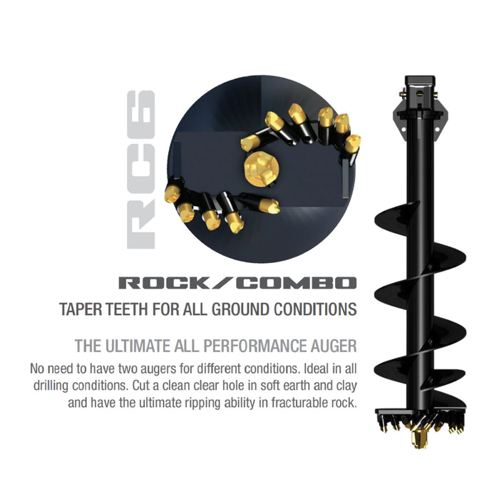 Digga RC6 Rock / Earth Combo Auger Bit